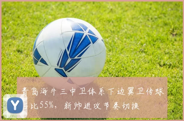 青岛海牛三中卫体系下边翼卫传球占比55%，新帅进攻节奏切换